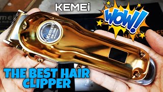 UNBOXING KEMEI PROFESSIONAL HAIR CLIPPER [upl. by Oletha]