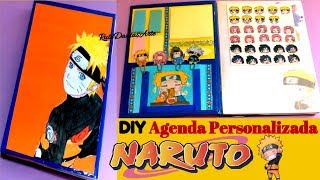 DIY NARUTO Agenda Personalizada [upl. by Kamat479]