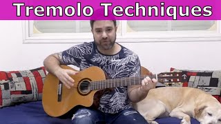 How to Play the TREMOLO Technique 2Note and 3Note Tremolo  Guitar Lesson [upl. by Showker]