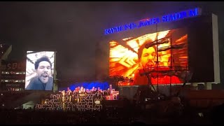 Super Bowl LV Pepsi Halftime Show a FirstPerson View within the Stadium Part 1 of 2 REUPLOAD [upl. by Aicrag668]