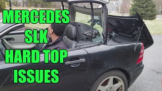 Mercedes SLK 230 HardTop Issues And How To Solve Them [upl. by Ryun]