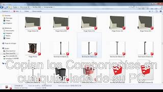 Pack 1152 Componentes Para Sketchup  Bien Organizados  MEGA 1Link [upl. by Canning]