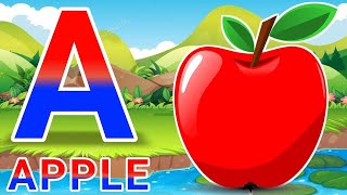 A for apple b for buss  abcd song abcd rhymes video abcd learning  abclearningsongs [upl. by Som]