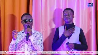 What a great combination Pentecost Joshua and Osei Blessing in deep worship [upl. by Diannne]