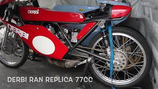 DERBI RAN REPLICA 77cc de Manu [upl. by Chrisman]