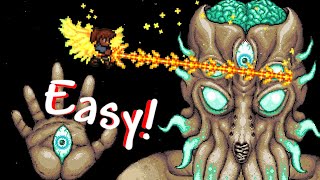 Terraria EASY Moon Lord Farming Guide 14 [upl. by Haliehs899]