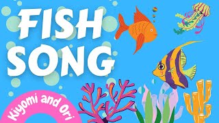 FISH SONGS FOR PRESCHOOLERS fishsongs [upl. by Chloette]