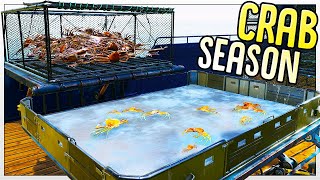 Catching Massive Snow Crab On The North Atlantic  Fishing North Atlantic [upl. by Ramah]