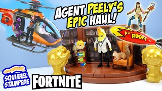 Fortnite Agent Peely Choppa amp Action Figures Jazwares 2021 [upl. by Noryk]