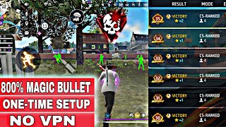 FREEFIRE 800 MAGIC BULLETHOLOGRAM  FREEFIRE NEW FULLY ANTIBLACKLIST ANTI BAN HACK VIDEO [upl. by Comstock376]