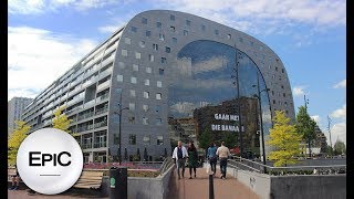 Markthal Market Hall  Rotterdam Netherlands HD [upl. by Sualkcin]