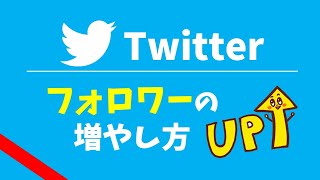 Twitterフォロワーの増やし方｜初心者でも0からツイッターのフォロワーを増やす方法とは？ [upl. by Dias99]