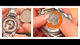 How to Open a Watch With Common Household Items Without Pro Tools [upl. by Eelano380]