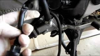 Honda VFR speed sensor swap [upl. by Brietta]