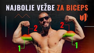 NAJBOLJE VEŽBE ZA BICEPS [upl. by Nnylassej]