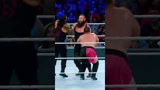 Braun Strowman vs Brock Lesnar vs Roman Reigns🔥wwe shorts [upl. by Duj575]