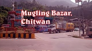 Mugling Nepali मुग्लिङ known as Muglin  Mugling Bazar [upl. by Llereg758]