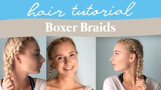 Boxer Braids  Short Hair [upl. by Amil369]