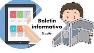 Boletín informativo y sus características [upl. by Anowahs857]