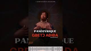 PANÉGYRIQUE GBETƆ AƉIƉA  IAMYOURCLOUNON [upl. by Dodwell]