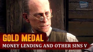 Red Dead Redemption 2  Mission 45  Money Lending and Other Sins V Gold Medal [upl. by Harriett]