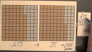 Video 6 Addition of Decimals with Decimal Squares [upl. by Isej]