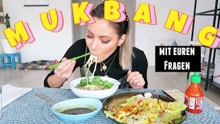 🍜Ramen amp Chinakohl Tempura MUKBANG mit euren Fragen yummypilgrim [upl. by Behn229]