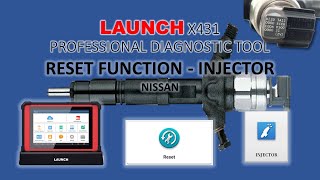 RESET FUNCTION  INJECTOR CODING NISSAN [upl. by Lander665]