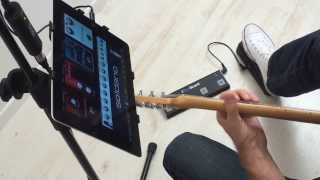 See the iRig BlueBoard app on iOS in action  take control of your music apps amp more from the floor [upl. by Aloysia]