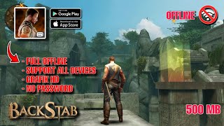 BACKSTAB HD REMASTERED  SUPPORT ALL DEVICES  • Android Gameplay  OFFLINE GAMES [upl. by Aenneea868]