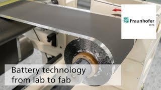 Battery technology from lab to fab [upl. by Assirrak]