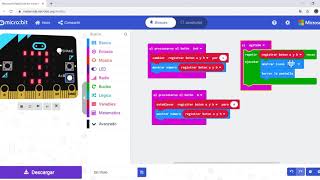 Microbit  Uso de variables y funciones [upl. by Mogerly378]