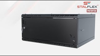 SE Szafa RACK Standard 19 4U 450 svart metall [upl. by Walcott]