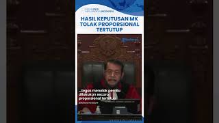 Sidang MK Putuskan Sistem Pemilihan Umum 2024 Tetap Terbuka di Sidang Hasil Uji Materi [upl. by Nosydam]