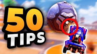 50 Rocket League Tips ALL Players Need To Learn BEGINNER to PRO [upl. by Annairb447]