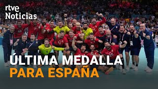 JJOO PARÍS 2024 Los HISPANOS se cuelgan el BRONCE tras un triunfo AGÓNICO en BALONMANO  RTVE [upl. by Talanta]