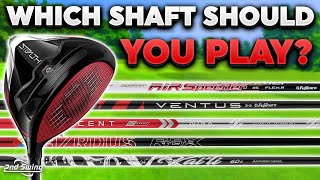 TaylorMade Stealth Driver Shaft Options [upl. by Htennaj690]