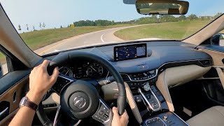 2021 Acura TLX Advance SHAWD  POV First Impressions [upl. by Chane88]