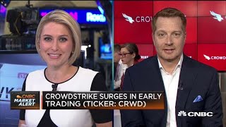 CrowdStrike CEO George Kurtz on the companys IPO [upl. by Stewardson]