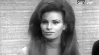 Whats My Line  Raquel Welch PANEL George Grizzard Phyllis Newman Tony Randall Apr 30 1967 [upl. by Ayatnwahs363]