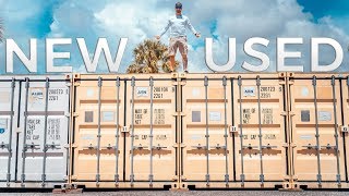 Top 5 Reasons to Buy a NEW vs USED Shipping Container [upl. by Davide]