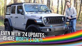 2024 Jeep Wrangler 4xe Review Does Hybrid Make Sense Even With Worthy Upgrades [upl. by Cory]