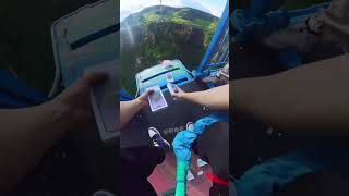 Bungee Jumping With Rope In Beautiful PlaceAsmr Bungee Jumping shorts [upl. by Fessuoy]