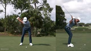 Dustin Johnson MidIron Swing in SUPER Slow Motion  TaylorMade Golf [upl. by Lally421]