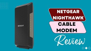 NETGEAR Nighthawk Cable Modem CM1200 HighSpeed Connectivity at Your Fingertips [upl. by Nohsram]