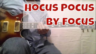 Hocus Pocus by Focus Guitar Lesson with TAB [upl. by Sheffy969]