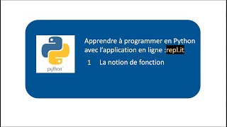 Python avec replitcom  1 les bases pour commencer à programmer [upl. by Kcerred988]