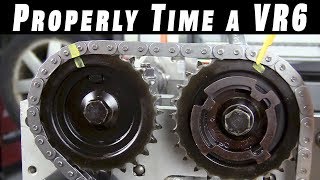 How To Properly Time and Install Timing Chains on a VR6 [upl. by Jerrome]