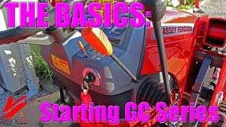 The Basics Massey Ferguson GC Series SubCompact Start Up Tips [upl. by Steffin]