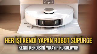 Her işi kendi yapan yeni nesil robot süpürge  Kendi kendisini yıkayıp kurutuyor [upl. by Hsekar]